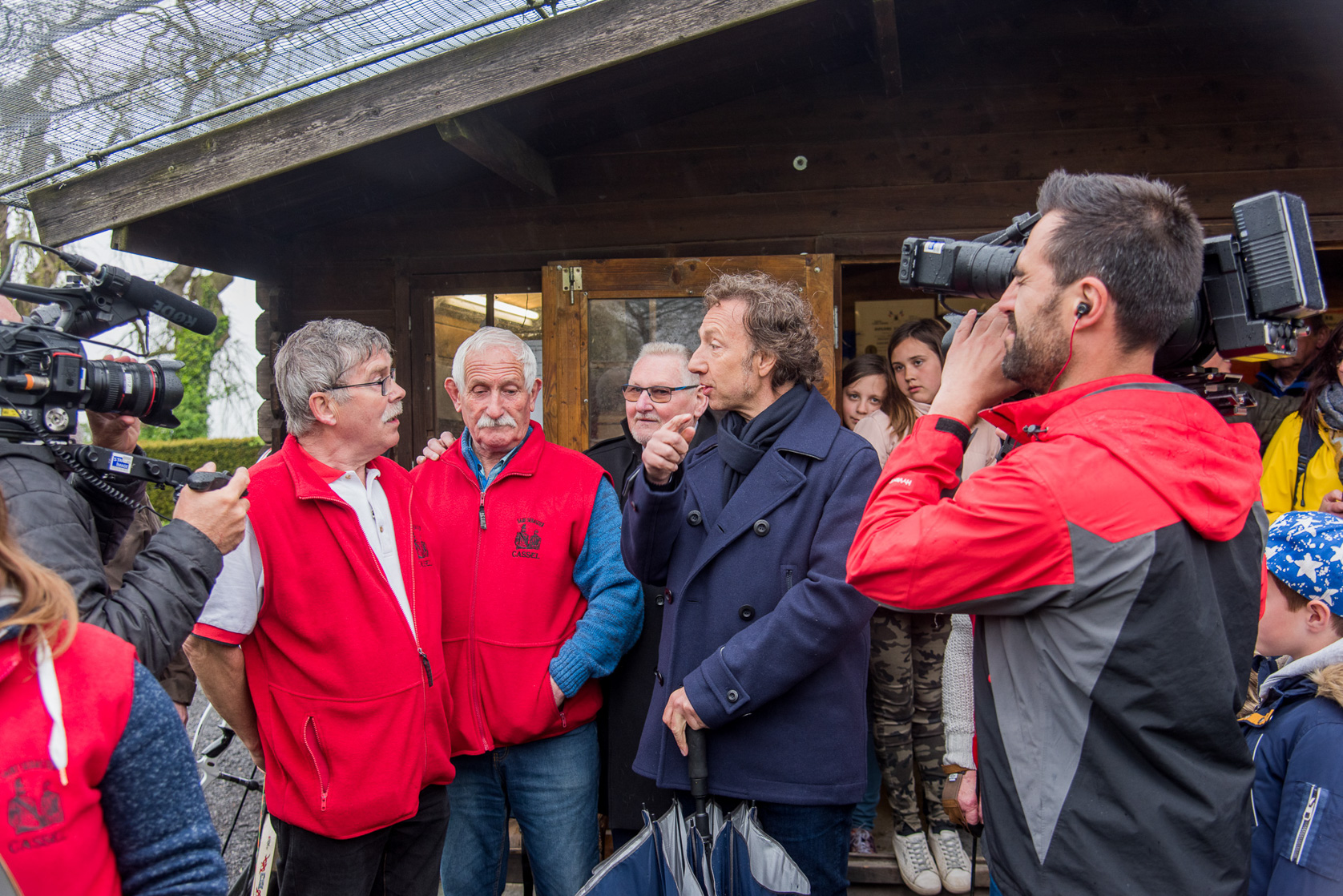 Cassel concours aux villages préférés des français. Tir à la Perche Verticale.