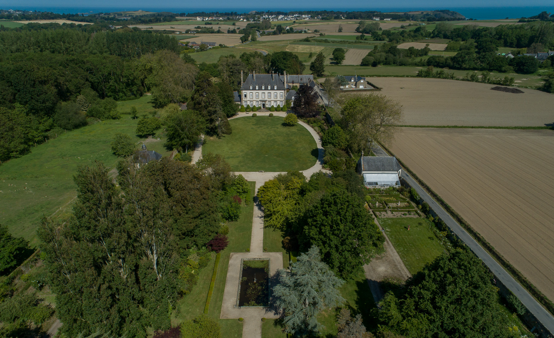 Vue de drone.